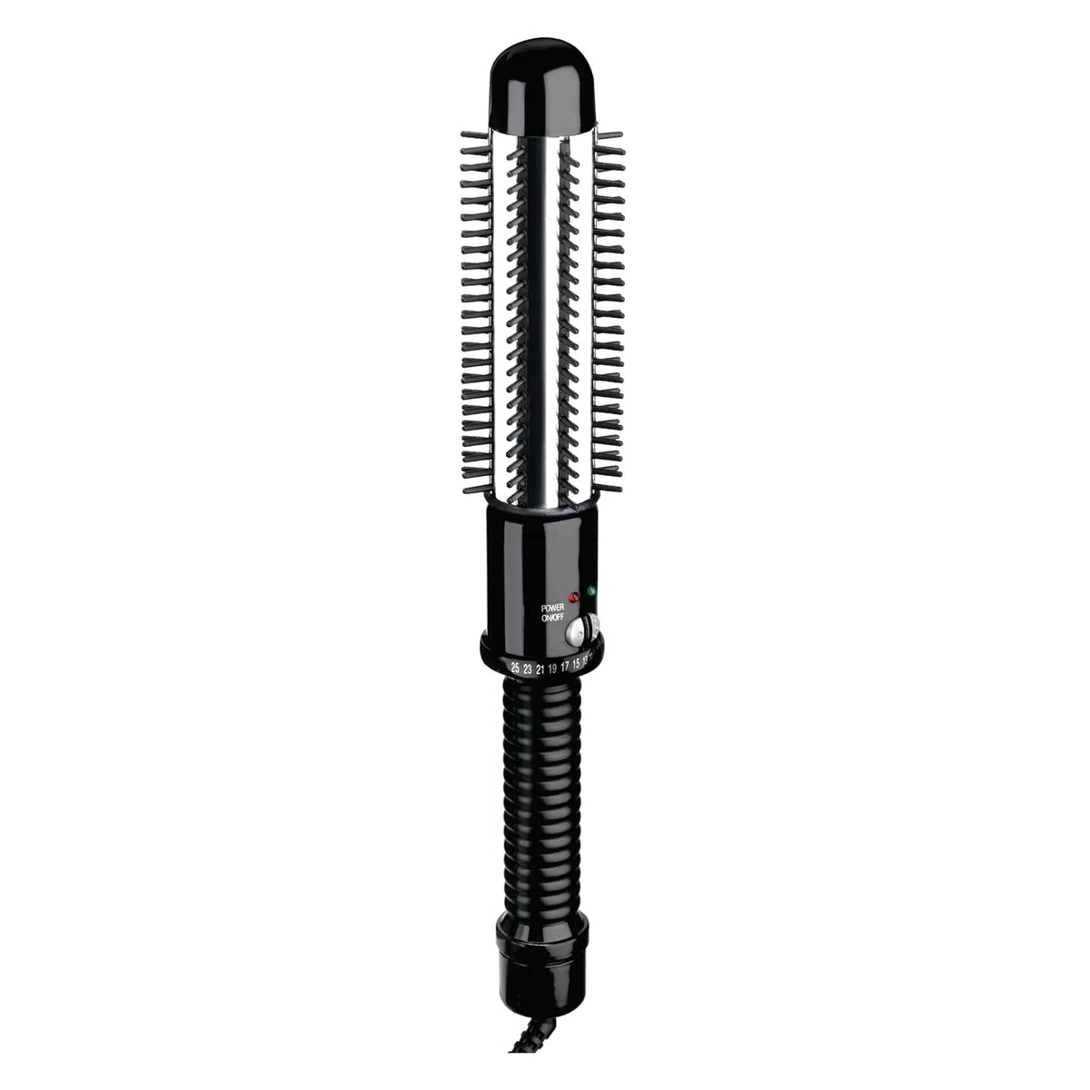 Conair Curling Iron Brush, Instant Heat, Nylon Bristles, 1.25"