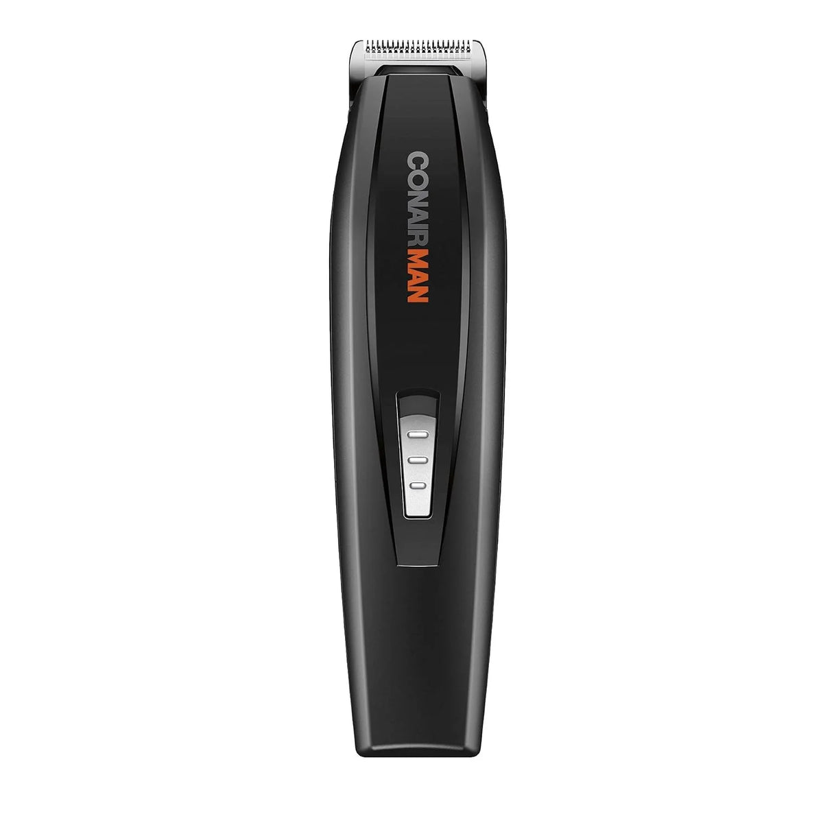 ConairMAN All-in-One Beard Trimmer for Men, Includes Nose and Ear Hair Trimmer, with 5-Position Comb Attachment, 4 piece Men's Grooming Kit, Battery Operated
