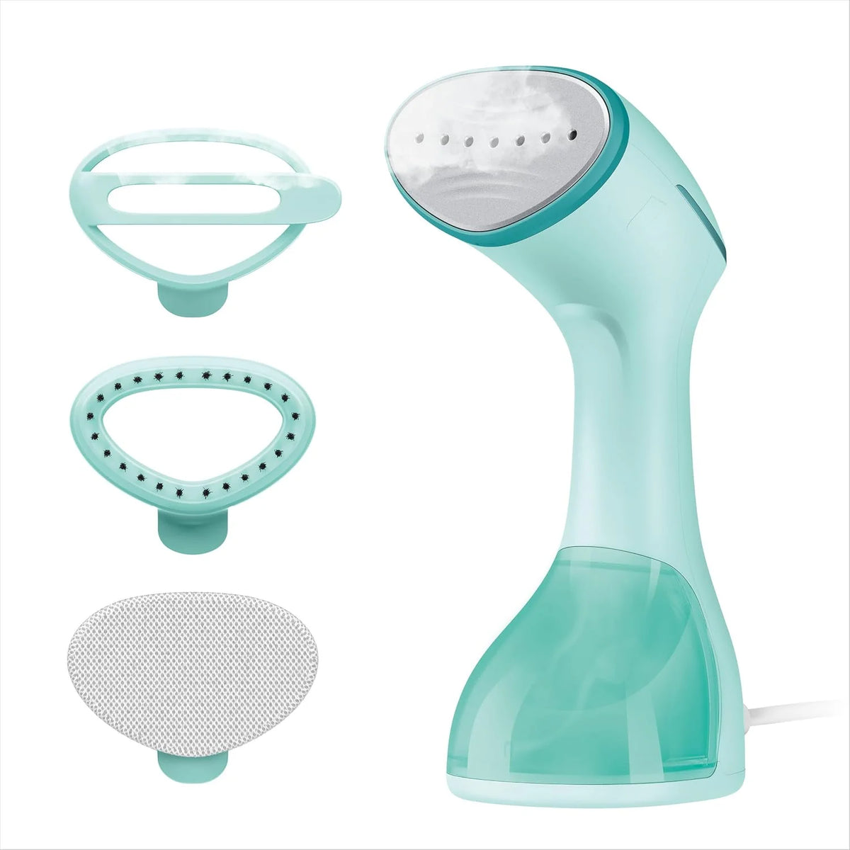 Conair Handheld Steamer for Clothes & Iron, 2-in-1 Ceramic Soleplate, Teal