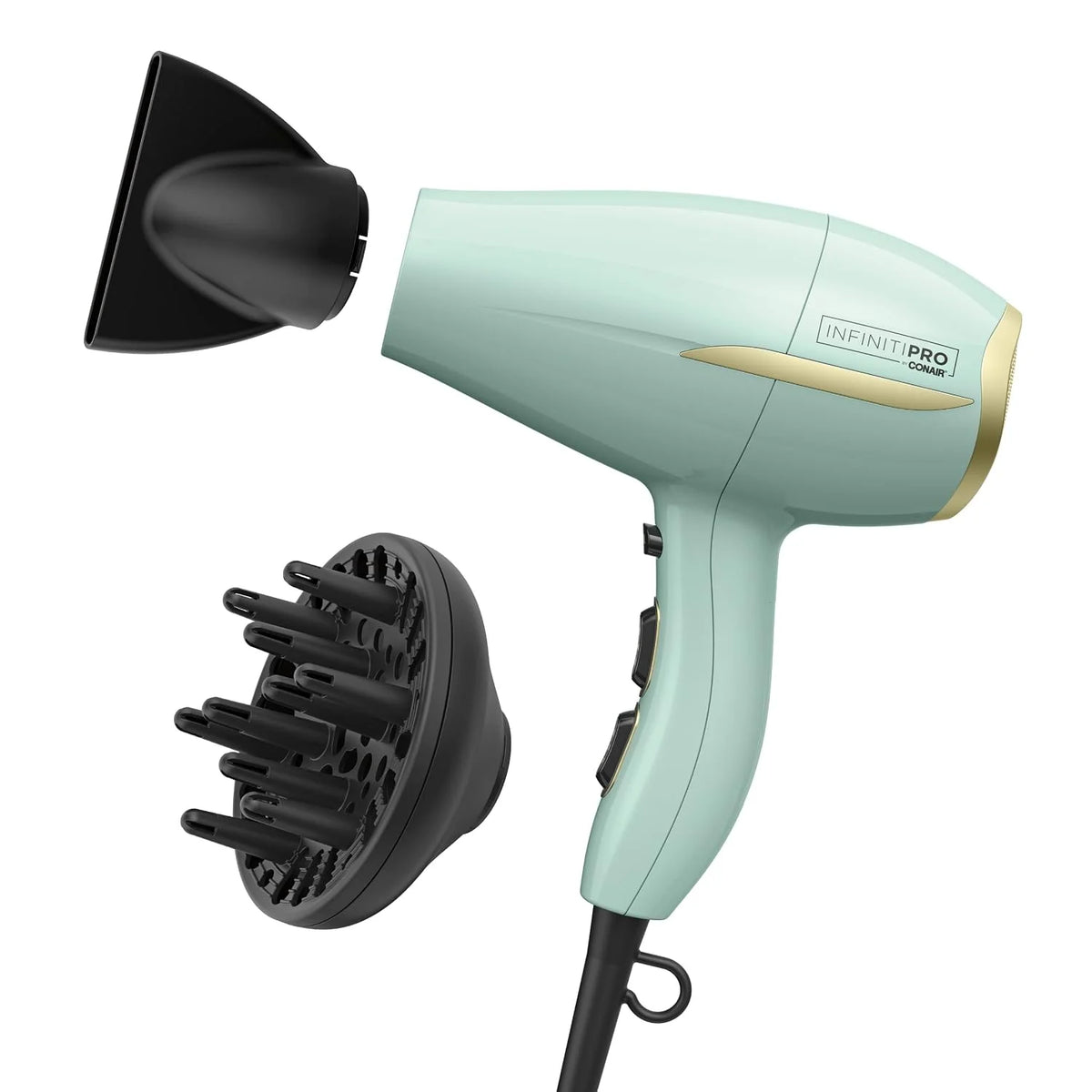 Conair Hair Dryer, INFINITIPRO, Heat Protect, Includes Diffuser