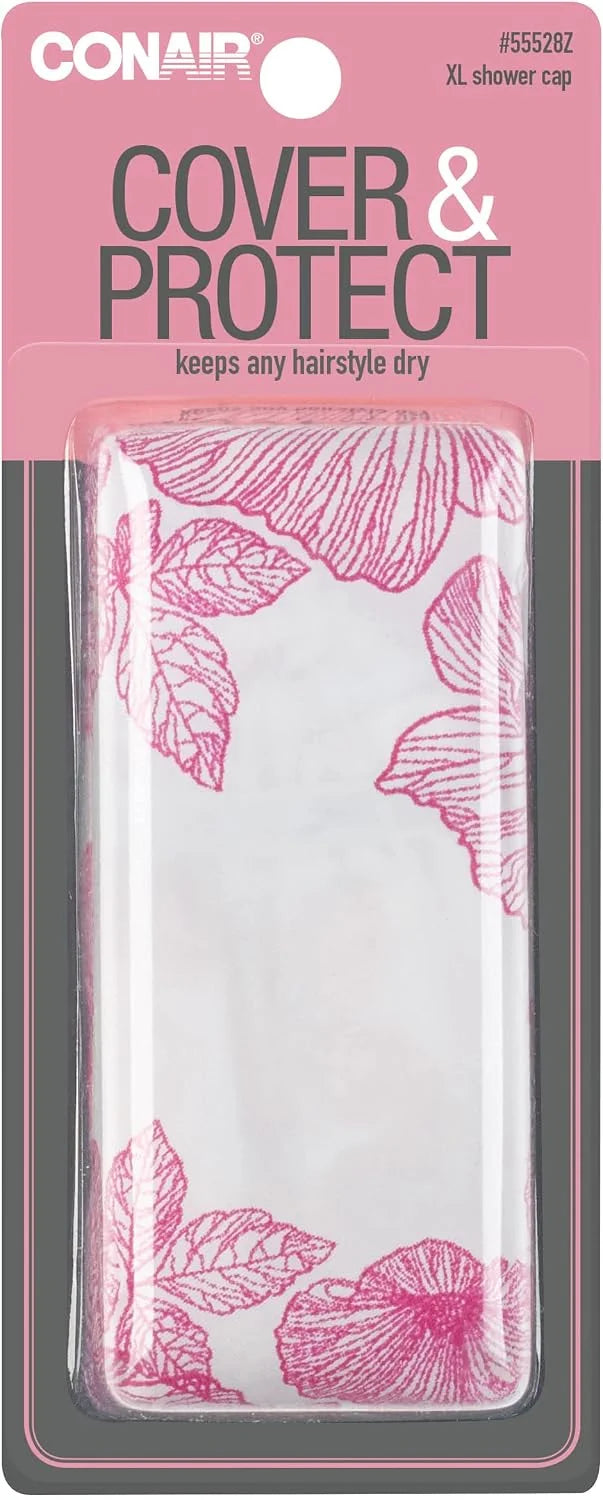 Conair Styling Essentials Bouffant Shower Cap Assorted Color 0.8 Oz, 1 Count