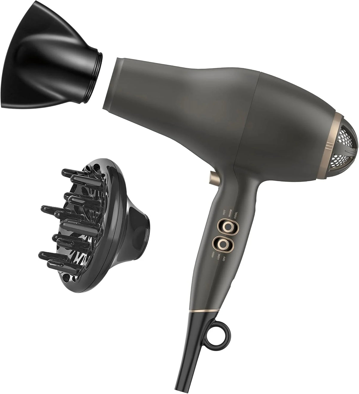 Conair Hair Dryer, INFINITIPRO FloMotion, Adjustable, 6 Settings