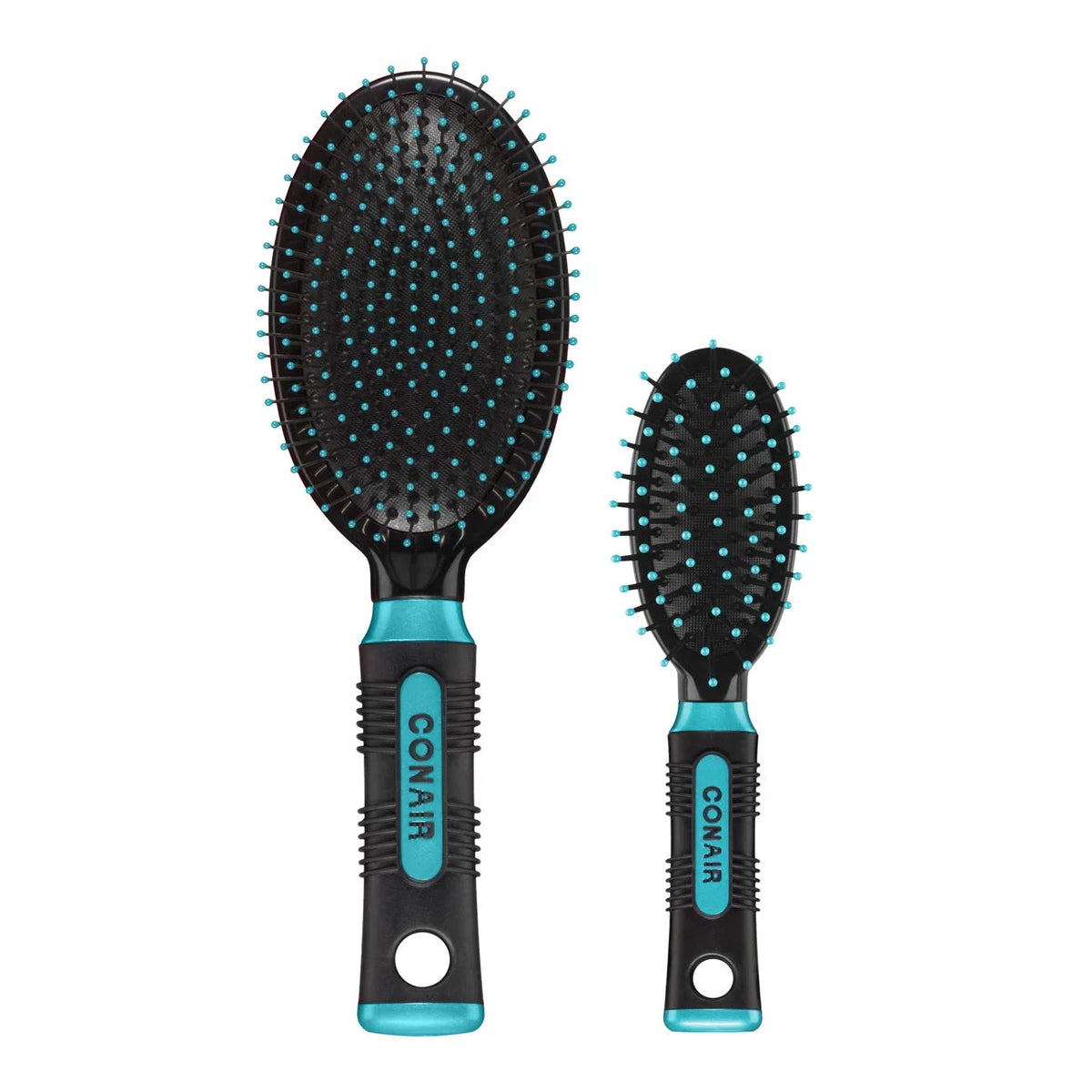 Conair Professional Full and Mid Size Nylon Cushion Detangle Style Brush Set -- 3 per case.