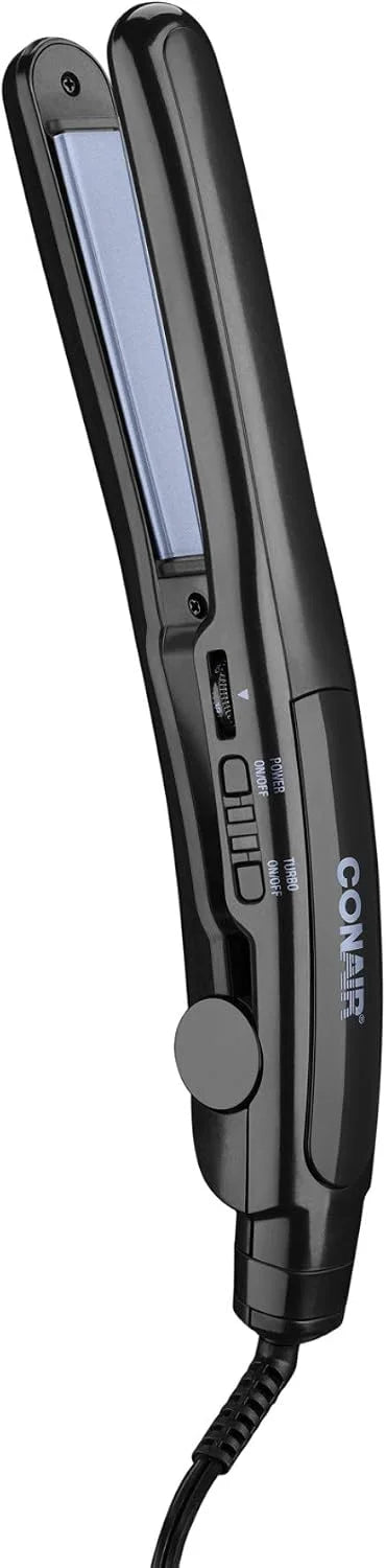 Conair Flat Iron, Instant Heat, Turbo Heat Boost, Ceramic, 3/4"