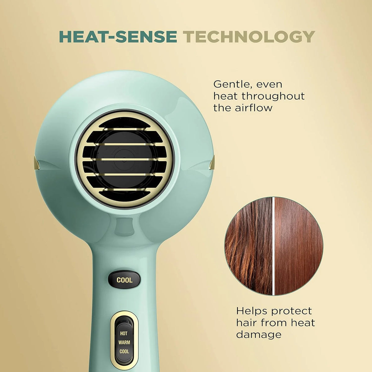Conair Hair Dryer, INFINITIPRO, Heat Protect, Includes Diffuser