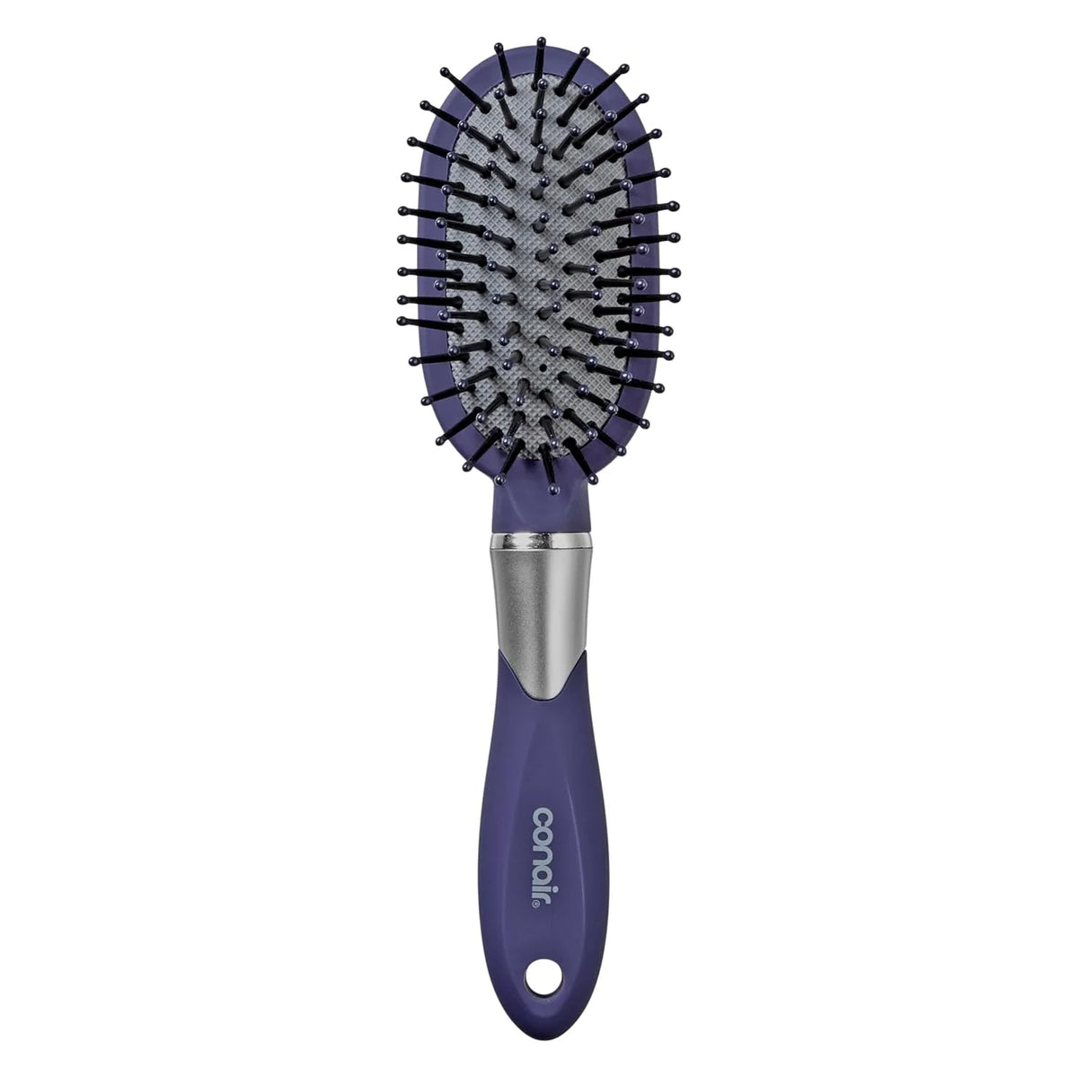 Conair Hair Brush, Totally Smooth Mini, Gentle Detangling, Blue
