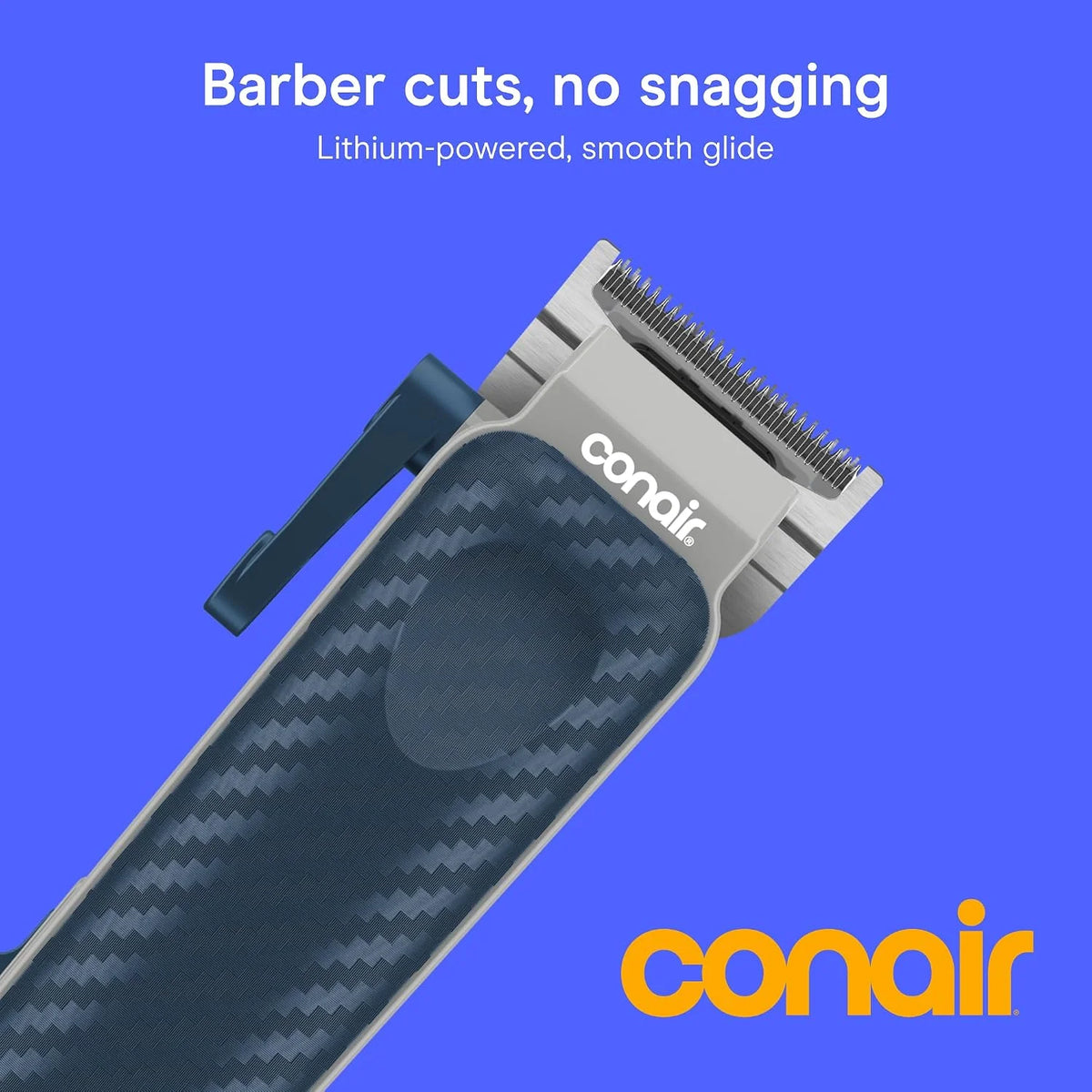 Conair Rechargeable Hair Clippers Kit, Color-Coded Guide Combs, 17 Pieces